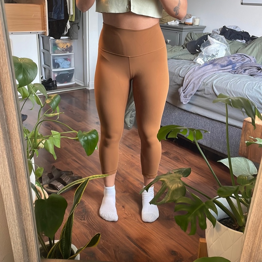 Brown Lululemon Leggings